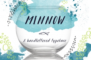 Minnow Handlettered Typeface Font Download