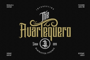 Avartequero Font Download