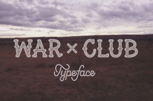 War Club Font Download
