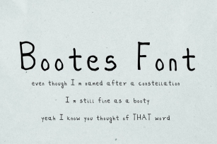 Bootes Font Download