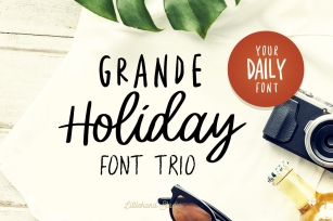 Grande Holiday Font Download