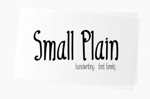 Small Plain Font Download