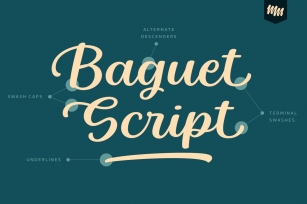 Baguet Script Italic Font Download