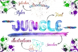 Jungle +Extra Limited Time %50 Off Font Download