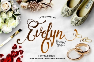 Evelyn + Extra Font Download