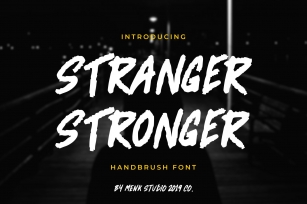 Stranger Stronger Font Download