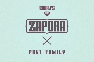 ZAPORA Font Download