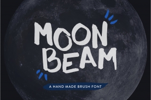 Moon Beam Font Download