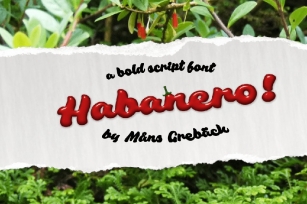 Habanero Font Download