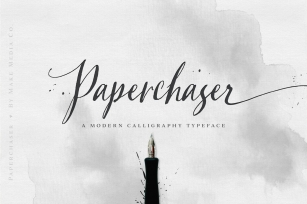 Paperchaser Calligraphy Font Download