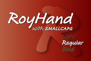 RoyHand Regular Font Download