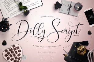 Dolly Script Font Download