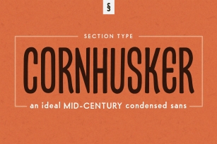 Cornhusker Regular Font Download