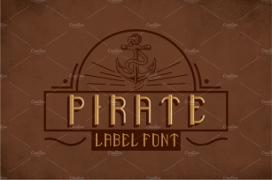Pirate Modern Label Typeface Font Download