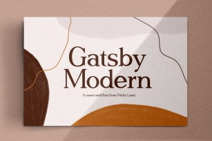 Gatsby Modern Serif Font Download