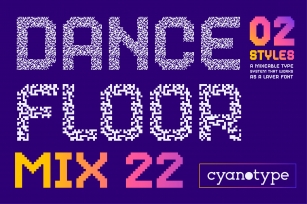 Dance Floor Mix 22 Font Download