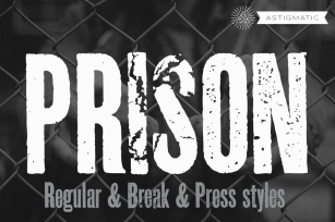 Prison Pro AOE Family Font Download