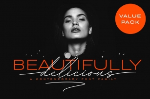 Beautifully Delicious Value Pack Font Download