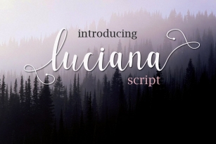 Luciana script Font Download