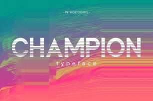 Champion Typeface Font Download