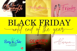 BLACK FRIDAY SALE Font Download