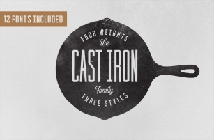 Cast Iron Family Font Download