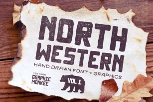 North Western + Vectors Vol 1 Font Download