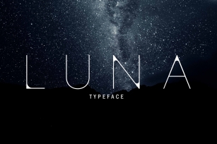 LUNA Typeface Font Download