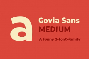 Govia Sans Medium Font Download