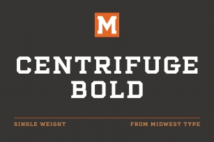 Centrifuge Bold Font Download