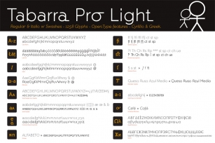 Tabarra Pro Light Font Download