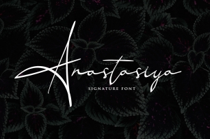 Anastasiya Elegant Signature Font Download