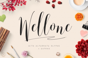 Wellone Font Download