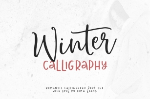 Winter Calligraphy Script DUO Font Download