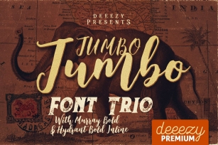 Jumbo Trio Font Download