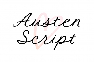 Austen Script Font Download