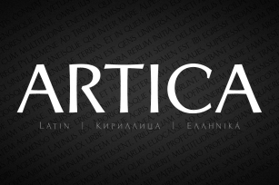 Artica Pro Family Font Download
