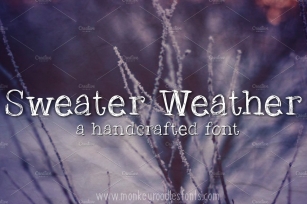 MRF Sweater Weather Font Download