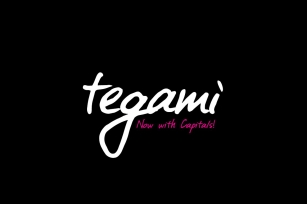 Tegami Font Download