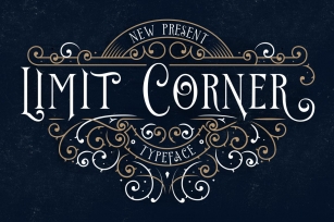 Limit Corner Typeface + Extras Font Download
