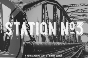 Station No.3 Font Download