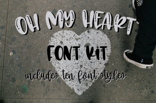Oh My Heart Kit 10 Font Download