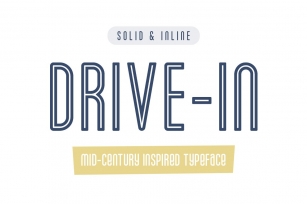 Drive-in Mid-Century Font Download