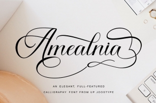 Amealnia Script Font Download