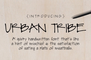 Urban Tribe Font Download