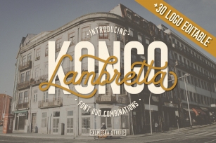 Lambretta Kongo Duo Font Download