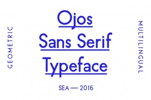 Ojos Sans Serif Font Download