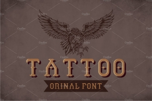 Tattoo Modern Label Typeface Font Download