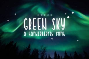 Green Sky Font Download