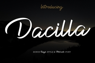 Dacilla Script Font Download